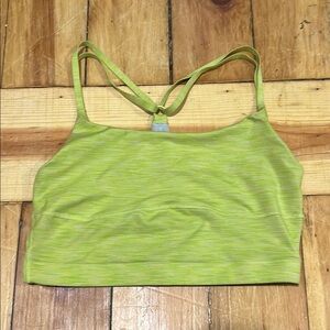 Outdoor Voices Lime Green Sports Bra